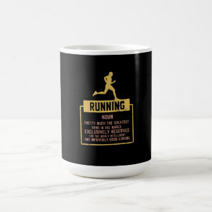 Running Definition Coffee Mug