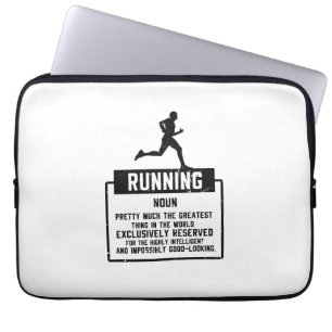 Running Definition Laptop Sleeve