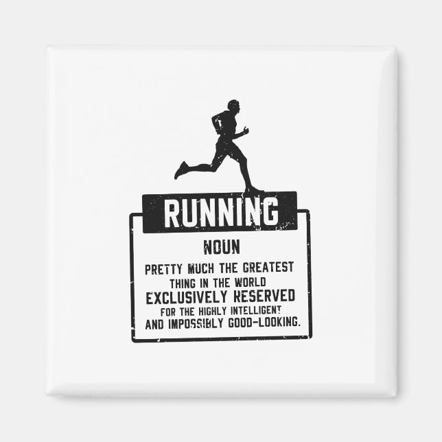 Running Definition Magnet (Front)