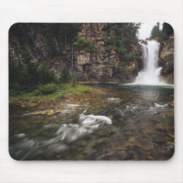 Running Eagle Falls aka Trick Falls in the Two Mouse Pad (Front)