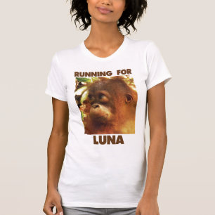 Running for Luna - Orangutan Outreach T-Shirt