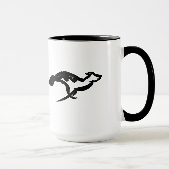 Running Fox Mug (Right)