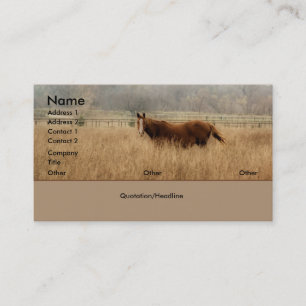 Running Free Business Cards