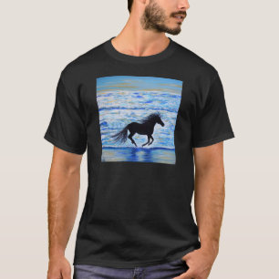 Running Free by the Sea 2 T-Shirt
