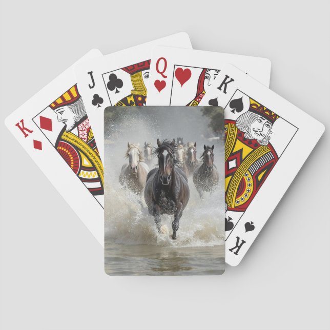 Running Free Playing Cards (Back)