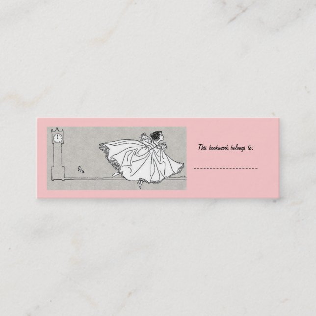 Running from Time Mini Business Card (Front)