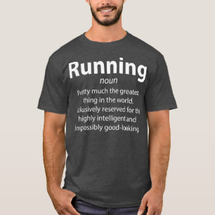 Running Funny Definition Runner Gift T-Shirt