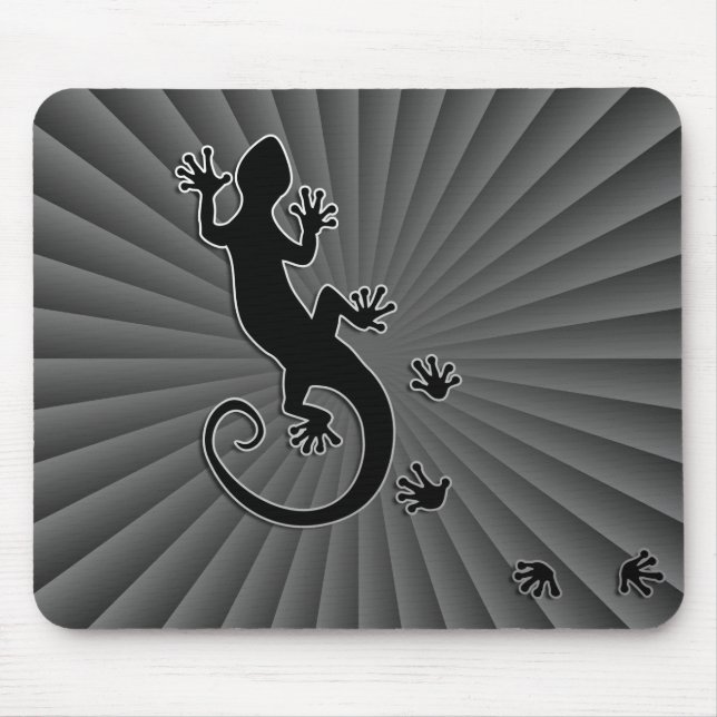 Running Gecko Mouse Pad (Front)