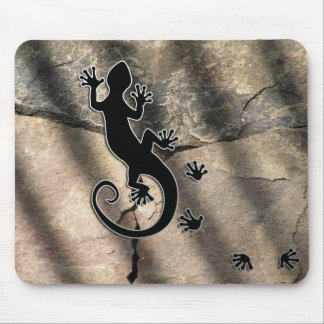 Running Gecko Mouse Pad