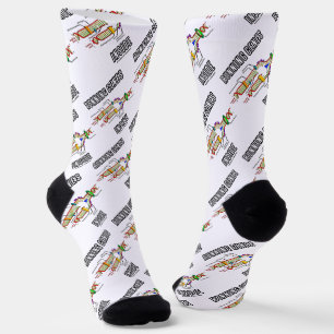 Running Genes Inside DNA Replication Socks