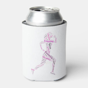 Running girl can cooler