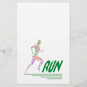 Running girl flyer