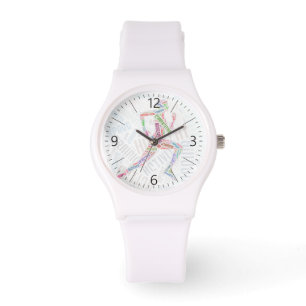 Running girl watch