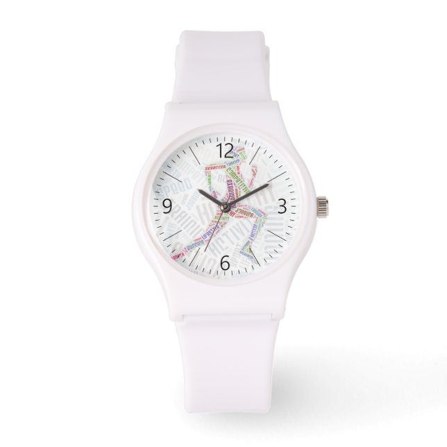 Running girl watch (Front)