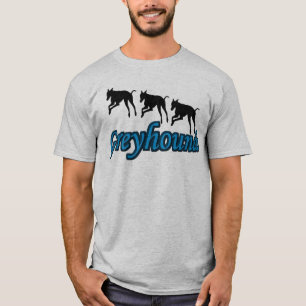 Running Greyhound Trio Silhouettes T-Shirt