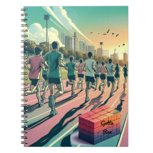 Running Group Meet Up Gotta Run  Notebook