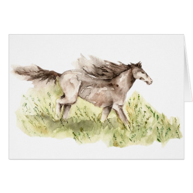 Running Horse (Front Horizontal)