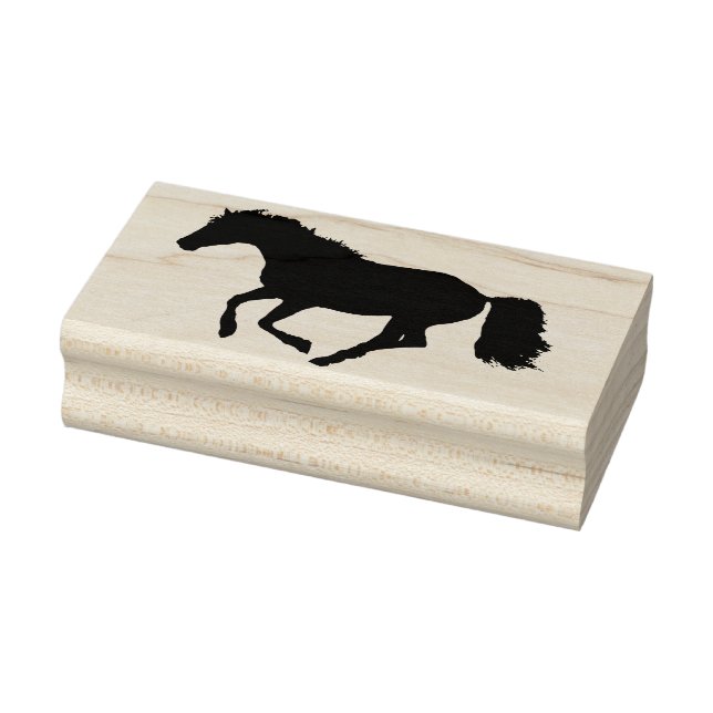 running horse art stamp (Stamp)