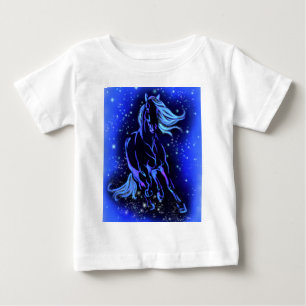 Running Horse Baby T-Shirt