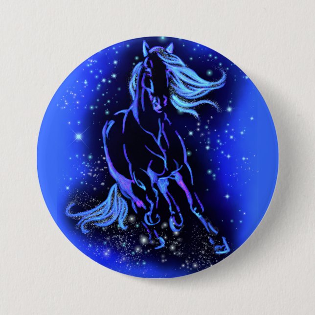 Running Horse Button (Front)