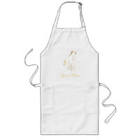 Running horse in gold colour