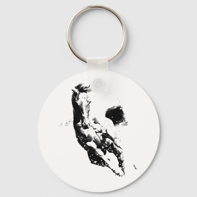 Running Horse Key Ring (Front)