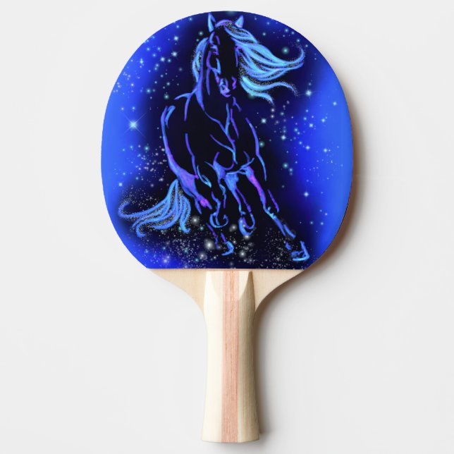 Running Horse Ping Pong Paddle (Front)