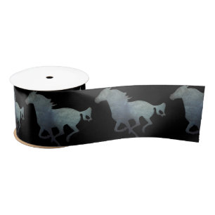 Running Horse Satin Ribbon