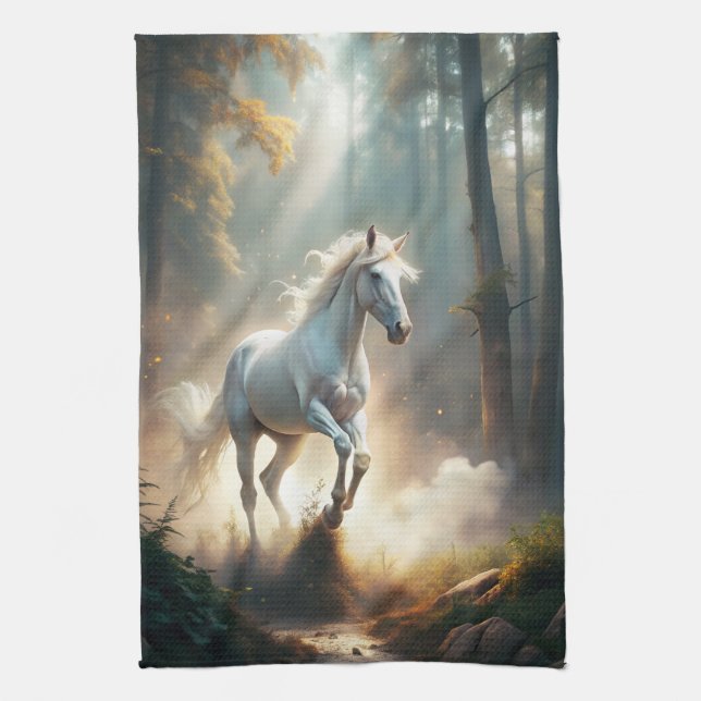 Running Horse Tea Towel (Vertical)