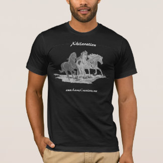 Running Horses, Xhilaration, www.LarasCreations... T-Shirt