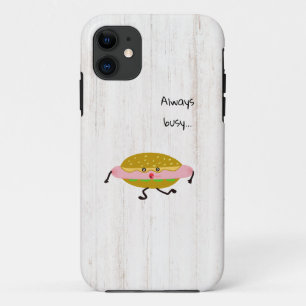 Running hot dog iPhone 11 case