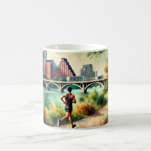 Running in Austin Texas Coffee Mug