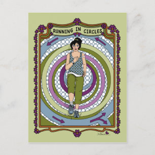 Running in Circles_A_ Postcard