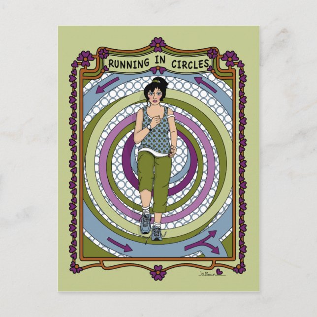 Running in Circles_A_ Postcard (Front)