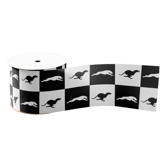 Running In Squares 2 3" Ribbon Grosgrain Ribbon (Spool)
