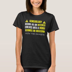 Running In The Family - DNA Genetic Analysis Genea T-Shirt