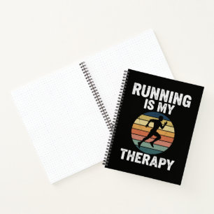 Running Is My Therapy Notebook