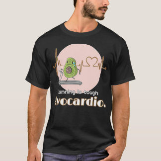 RUNNING IS TOUGH AVOCARDIO Classic TShirt