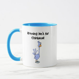 Running Isn’t for Chickens – Marathon Humour Mug