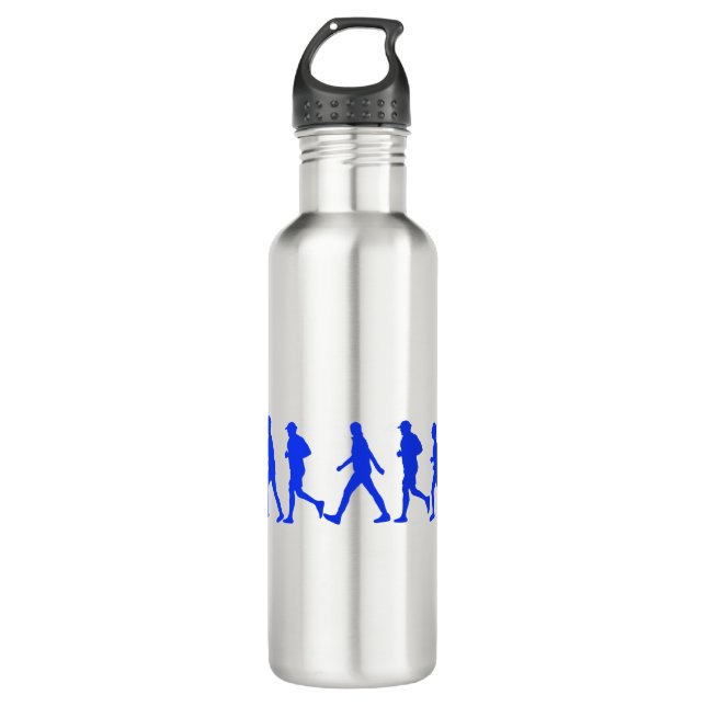 Running Jogging Walking 710 Ml Water Bottle (Front)
