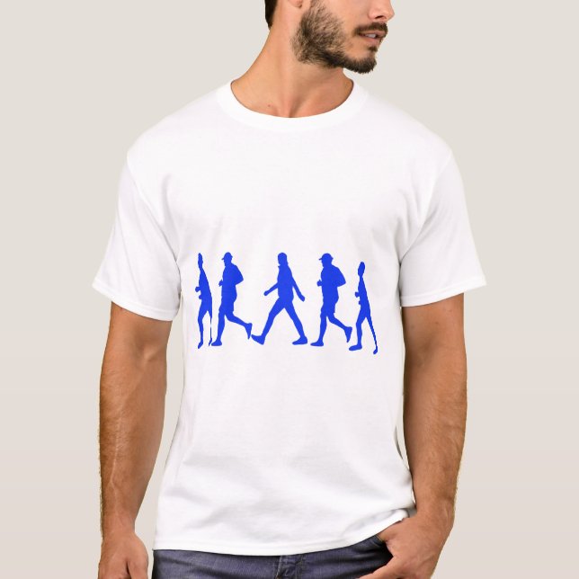 Running Jogging Walking T-Shirt (Front)