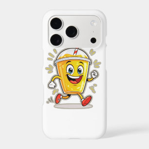 **Running Juice Cup Cartoon – Fun Street Drink Cha