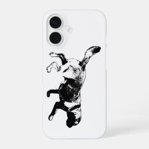 Running Labrador Ink Art iPhone Case