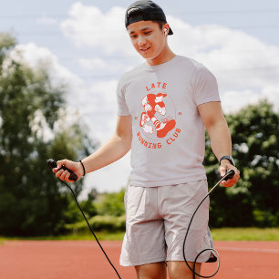 Running Late Club Retro Funny Personalised 2026 T-Shirt