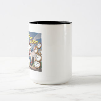 Running Late is My Cardio Two-Tone Coffee Mug
