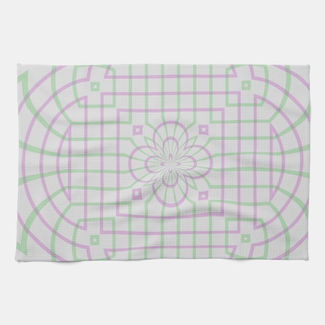 Running Lines Tea Towel (Horizontal)
