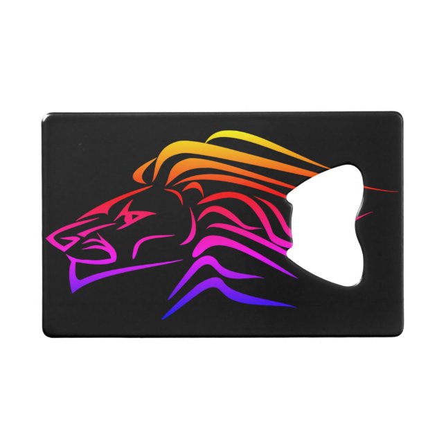 Running Lion Bottle Opener (Front (Horizontal))