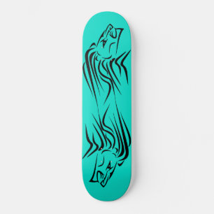Running Lion Skateboard - Custom Colours