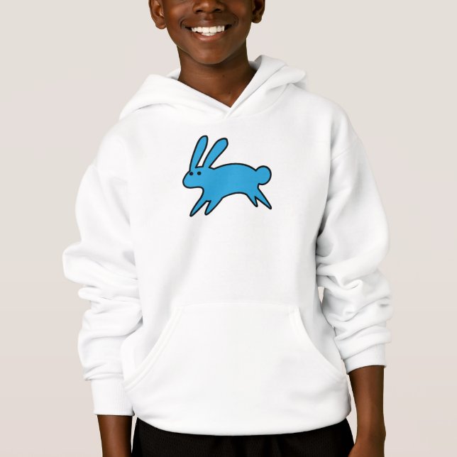 Running Little Blue Bunny (Front)
