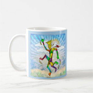 Running Man Coffee Mug